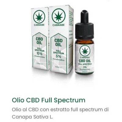 OLIO CBD FULL SPECTRUM 5%
